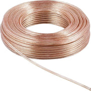 Goobay - Lautsprecherleitung Lautsprecherkabel 10m 67726 2x4qmm,transp