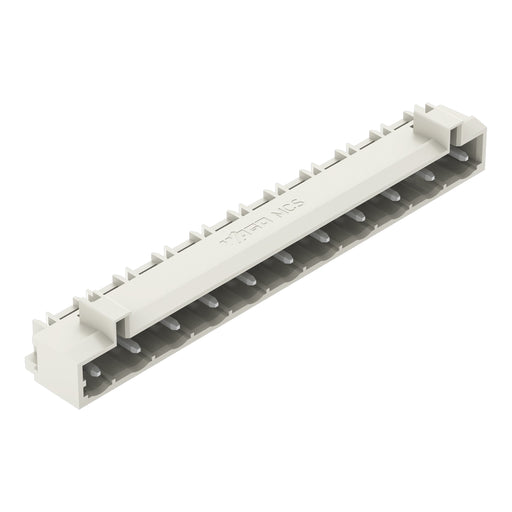 WAGO - Leiterplattensteckverbinder THT-Stiftleiste Lötstift 721-871/001-000 1,2x1,2,abgew.,lgr − 50 Stück