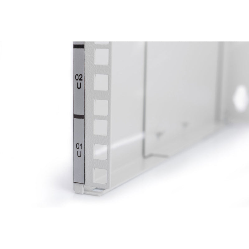 DIGITUS - Netzwerk-/Serverschrank Wandmontage-Gestell 4HE DN-19 PB-4U RAL7035
