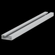 Unex - Stiel/Profilschiene Schiene 6050 lichtgrau − 24 Meter