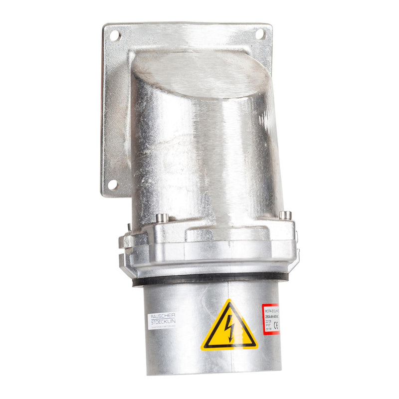Walther Werke - Hochstrom-Rundsteckvorrichtung CEE Hochstrom Anbaustecker 6A1409 abgew. 200A4P9h IP67 − 1 Stück