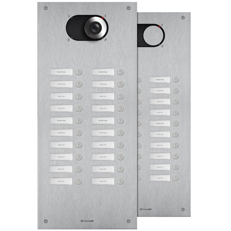 Comelit - Türstation für Türkommunikation Frontplatte Switch IX0220 20 Teiln. 2-reih.V4A