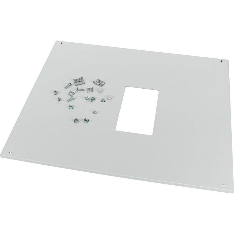 Eaton - Abdeckung/Blende/Beschriftungsleiste (Schaltschrank) Frontblende +Einbausatz XMN342406CV1 NZM3 vertikal grau