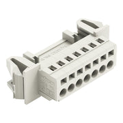 WAGO - Kabelsteckverbinder für Leiterplattensteckverbinder 1-Leiter-Stiftleiste 721-607/114-000 CAGECLAMP,2,5mm²,lgr − 25 Stück