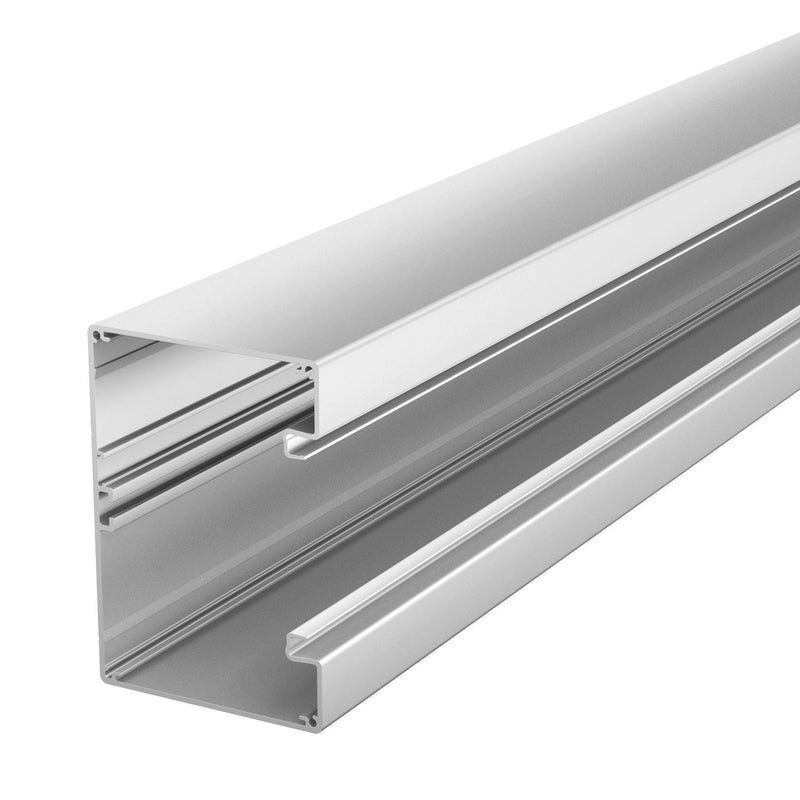 OBO Bettermann - Geräteeinbaukanal o. OT GA-S90130EL 90x130x2000mm, Alu − 2 Meter