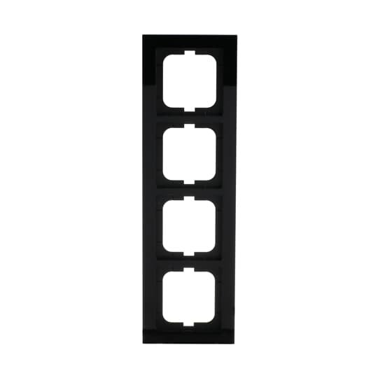 Busch-Jaeger - Abdeckrahmen Rahmen 4-fach 1724-281 schwarz