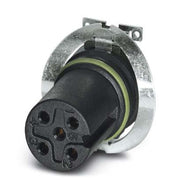Phoenix Contact - Rundsteckverbinder, feldkonfektionierbar (Industriesteckverbinder) Einbausteckverbinder 1070467 − 200 Stück