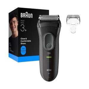 BRAUN - Elektro-Rasierer Rasierer 3000 Black/Grey Series 3 − 1 Stück by BRAUN
