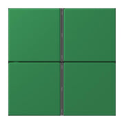 Jung - Abdeckung/Bedienelement für Installationsschalterprogramme Tastensatz 4fach LC 404 TSA 219 vert fonce