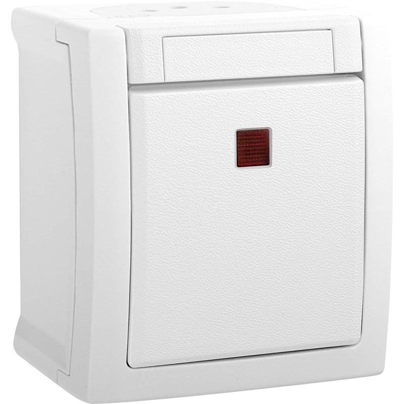 Panasonic - Installationsschalter Kontroll-/Ausschalter 90591128-DE 2-polig FR-AP weiß