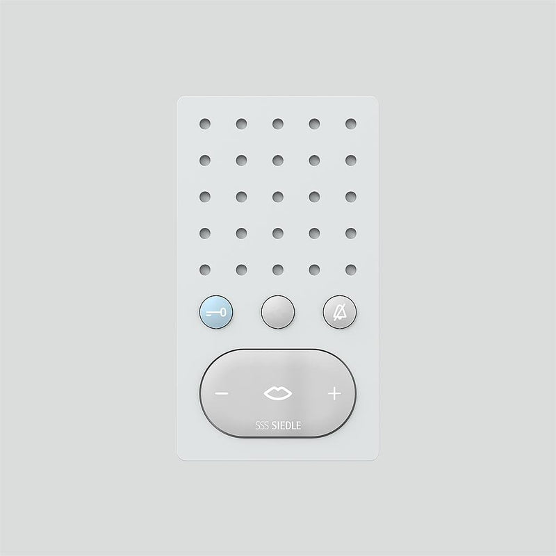 Siedle&Söhne - Innenstation für Türkommunikation Freisprechtelefon AFS 870-0 W aus Kunststoff