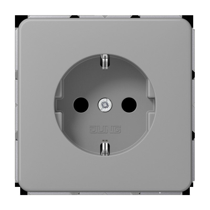 Jung - Steckdose SCHUKO-Steckdose, 16 A 250 CD 1521 GR 16 A 250 V