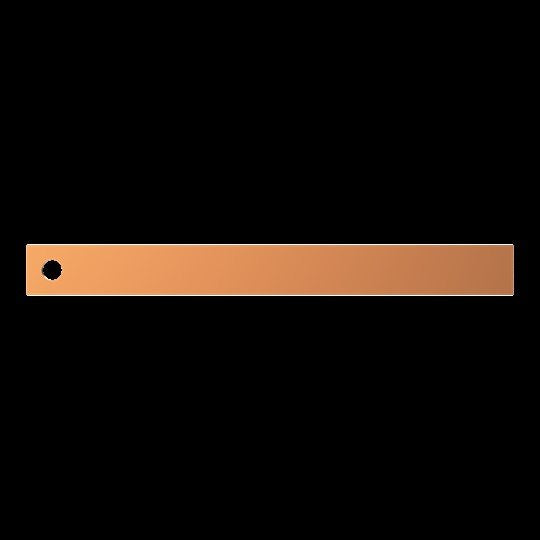 Striebel&John - Sammelschiene Kupferschiene ZX1058 30x5mm L:298mm