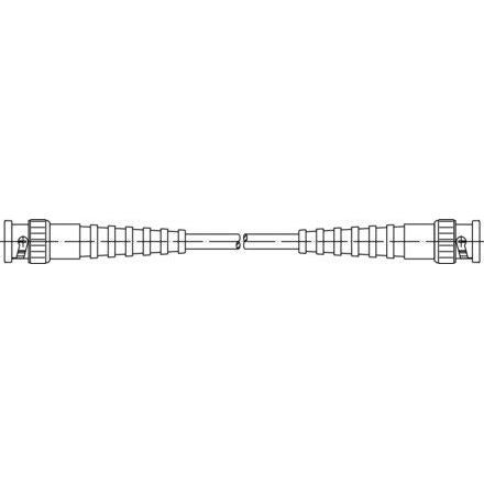 Telegärtner - Konfektioniertes Koaxkabel BNC HF-Kabel 75-3,0m 100010179 75 Ohm RG59B/U