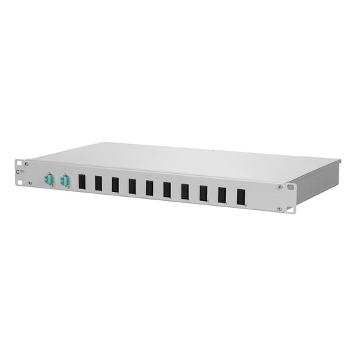 Metz Connect - Patchpanel LWL Patchfeld splice 1502557702-F 2xLC-Duplex OM3,12er