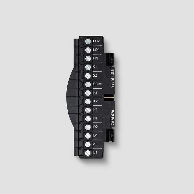 Siedle&Söhne - Zubehör/Ersatzteile für Türkommunikation Klemmblock ZAM 670-... Schwarz