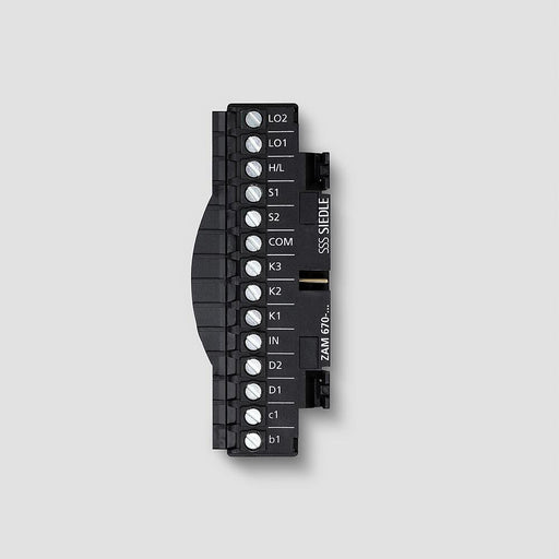 Siedle&Söhne - Zubehör/Ersatzteile für Türkommunikation Klemmblock ZAM 670-... Schwarz