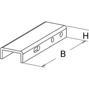 Niedax - Handlaufsystem GFK-Verbinder PR-MC 10 GH 20x150mm