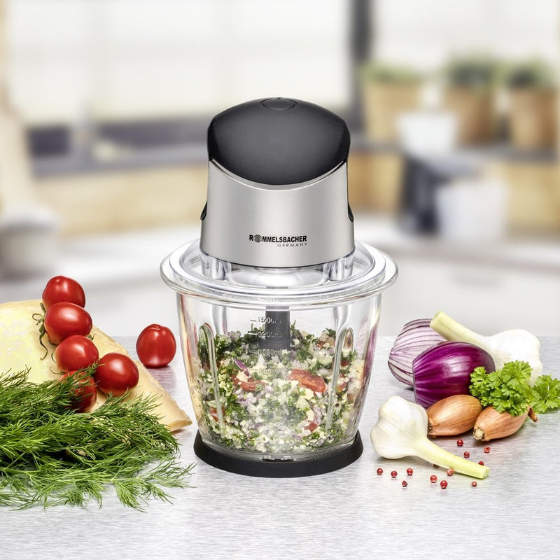 Rommelsbacher - Zerkleinerer Multi Zerkleinerer MZ 500 500W, 1,5l Glas
