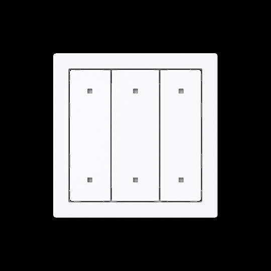 Busch-Jaeger - Abdeckung/Bedienelement für Installationsschalterprogramme Wippe für Elektroniktaster 2570-30-44G 3-fach