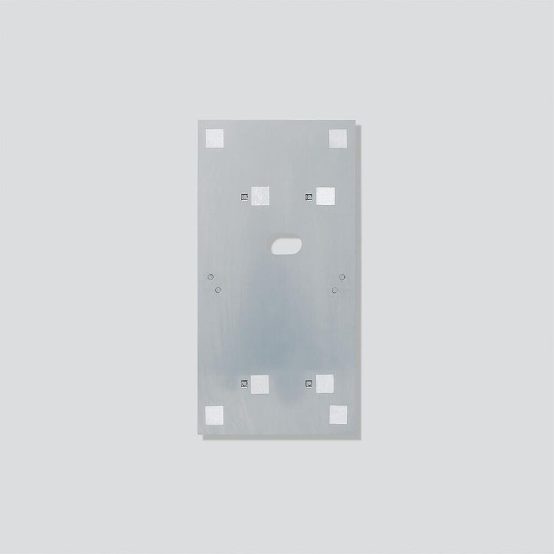 Siedle&Söhne - Montageelement für Türstation Adapterplatte kpl. APC 611-0 f.Displ.KSA 604-/605