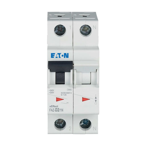 Eaton - Leitungsschutzschalter Leitungsschutzschalter 1p. FAZ-D2/1N 2A Charakt.: D − 1 Stück by Eaton
