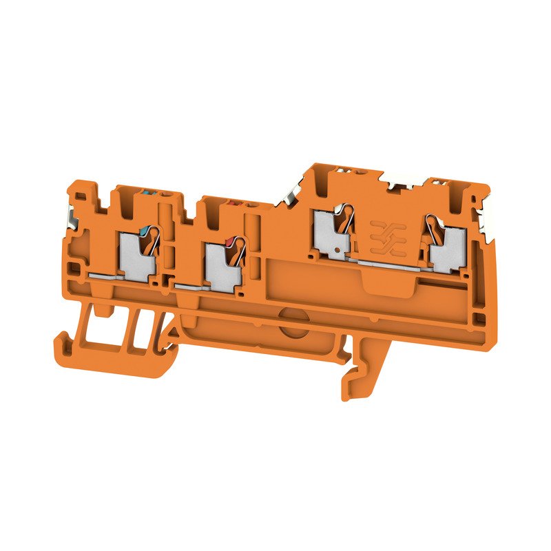 Weidmüller - Initiator/Aktor-Reihenklemme Klemme AIO21 1.5 SI DL OR PUSH IN, 1.5 mm² − 100 Stück