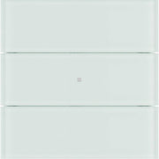 Berker - Bussystem-Tastsensor Tastsensor 3fach 75163590 Glas polarweiß