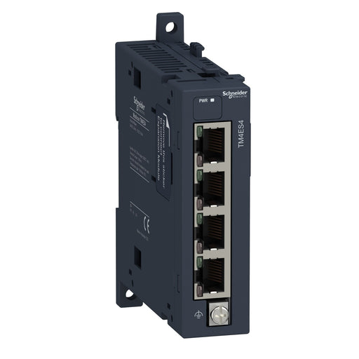 Schneider Electric - SPS-Kommunikations-Modul Kommunikation TM4 Modul TM4ES4 4x Ethernet Switch