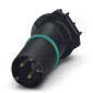 Phoenix Contact - Rundsteckverbinder, feldkonfektionierbar (Industriesteckverbinder) Einbausteckverbinder SACC-CI-M12M#1457490 − 100 Stück