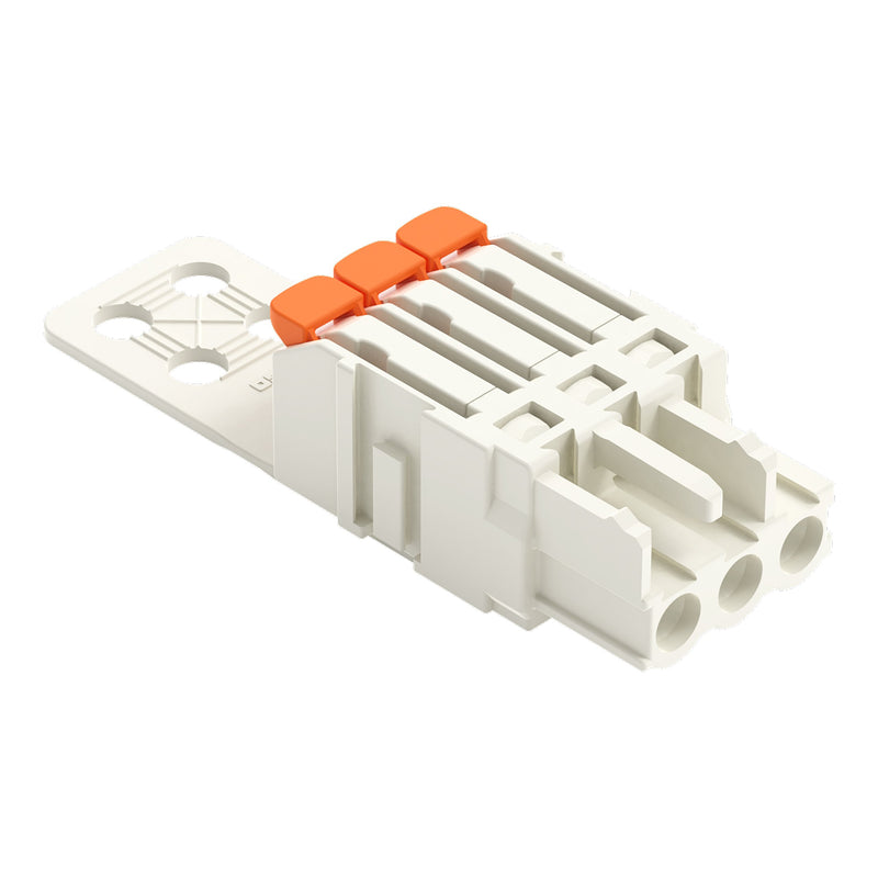 WAGO - Kabelsteckverbinder für Leiterplattensteckverbinder 1-Leiter-Federleiste 2721-1103/326/333 − 100 Stück