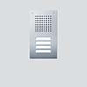 Siedle&Söhne - Türstation für Türkommunikation Audio-Türstation Classic F CL A 04 N-0 1+n, 4RT, eds gebürs