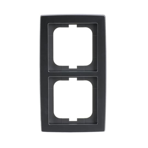 Busch-Jaeger - Abdeckrahmen Rahmen 2-fach 1722-80 chrom matt − 1 Stück by Busch-Jaeger
