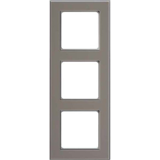 Peha - Abdeckrahmen Rahmen 3-fach D 20.673.242.702 Glaseffekt stein-alu