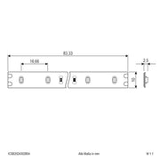 EVN Lichttechnik - Lichtschlauch/-band LED-Strip ICSB2024302804 5m rot IC 24VDC