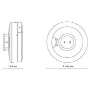 Ei Electronics - Brandmelder Wärmewarnmelder Ei630iRF