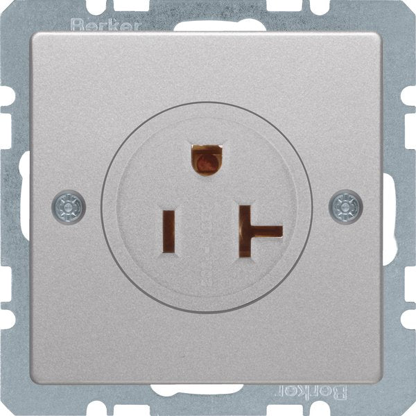 Berker - Steckdose SK NEMA 41686084 5-20 R Q.1/Q.3 alu