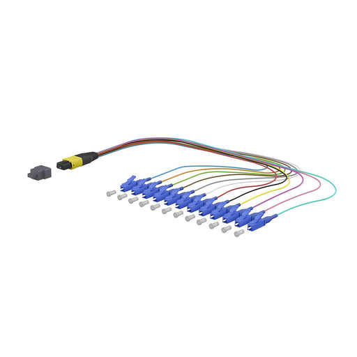 Metz Connect - LWL-Pigtail OpDAT Ader-Fanout MTP 151P5TMJO003A M/12xLC-S OS2, 0,3 m
