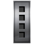 TCS Tür Control - Montageelement für Türstation Inputzmontageset ZAU2064-0030 4 AMI-Modul, 1-spal