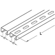 PohlCon (Puk) - Stiel/Profilschiene Ankerschiene A8-30F 3m