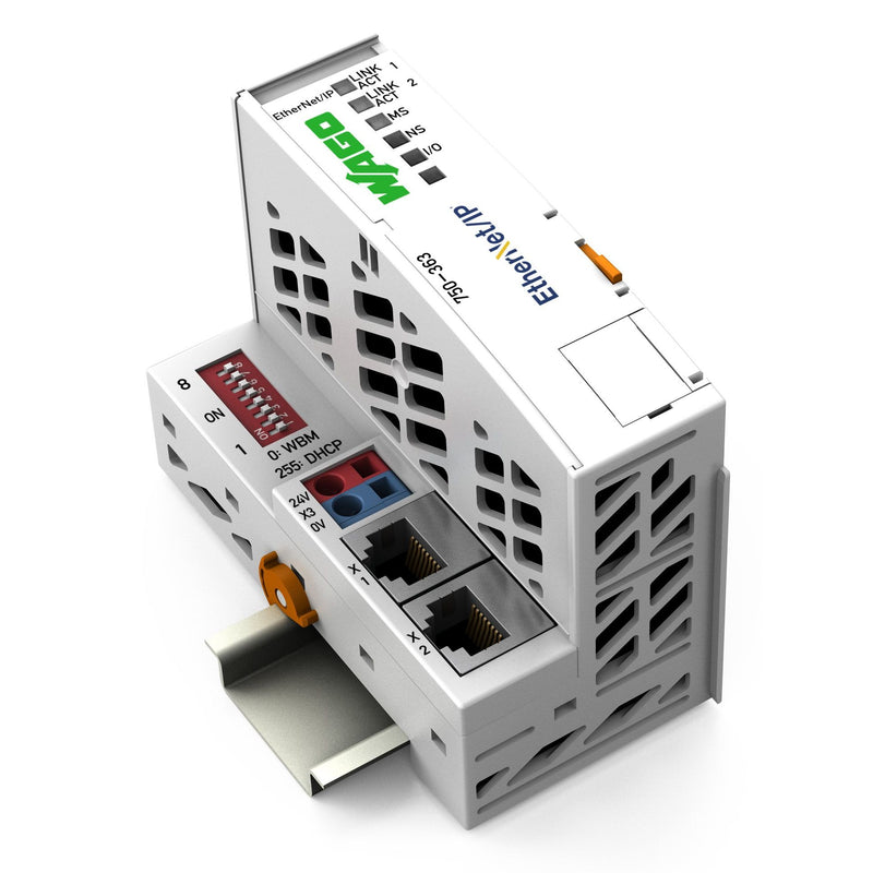 WAGO - Feldbus, Dez. Peripherie - Grundgerät Feldbus-Koppler 750-363 G4 2 ETH ECO
