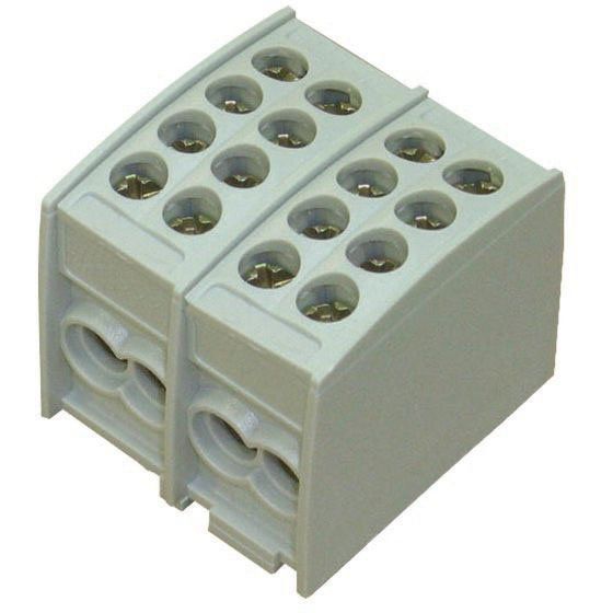 Eaton - Hauptleitungsklemme Hauptleitungsabzweigklemme ZSD-HKL/2X25/FS 2x25 − 2 Stück