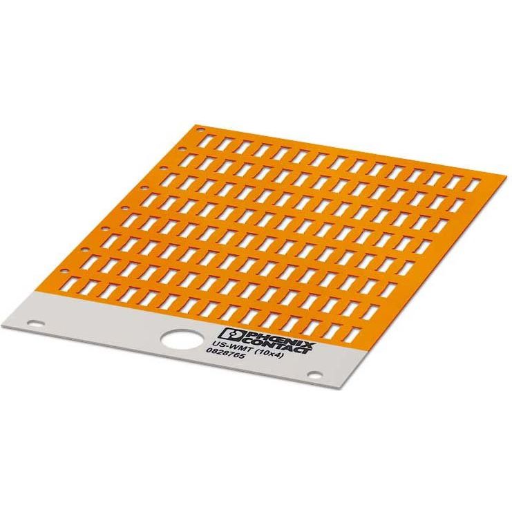 Phoenix Contact - Kabelmarkierungssystem Kabelmarker US-WMT (10X4) OG − 10 Stück