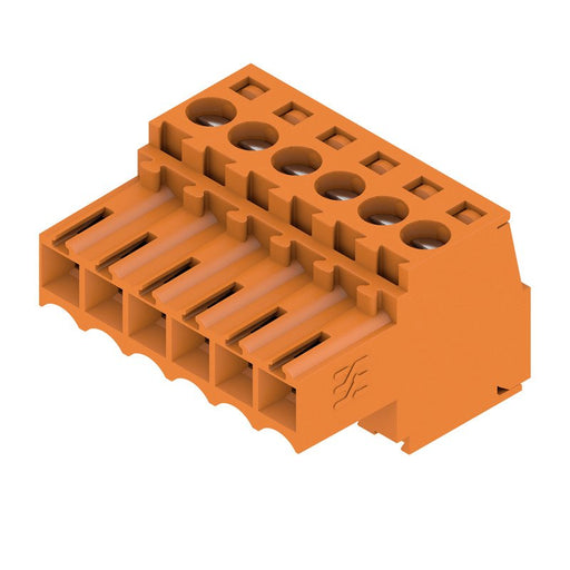 Weidmüller - Kabelsteckverbinder für Leiterplattensteckverbinder LP Verbinder Raster 3.5 BL 3.5/6 SN OR − 84 Stück