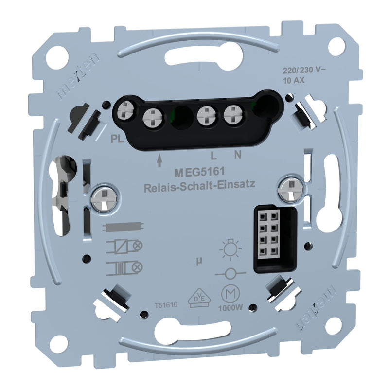 Merten - Elektronischer Schalter Relais-Schalt-Einsatz MEG5161-0000