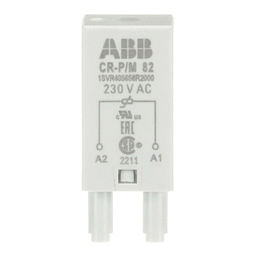 ABB Stotz S&J - Zubehör/Ersatzteile für Schaltrelais Steckmodul CR-P/M 82 ohne LED, 230VAC − 10 Stück