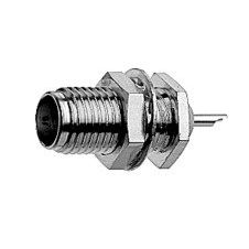 Telegärtner - Koax-Steckverbinder SMA-Einbaubuchse AU 50Ohm 100024715 − 5 Stück