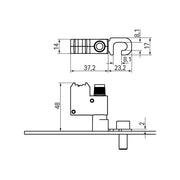 WAGO - Zubehör/Ersatzteile für Klemmen Potentialabgriff 855-8008 mit Sicherung (L)