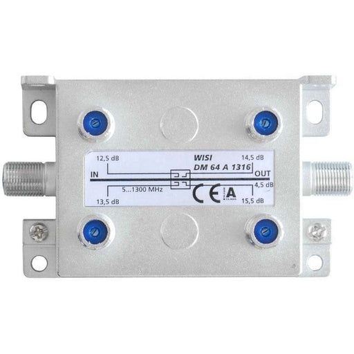 Wisi - Abzweiger und Verteiler Abzweiger 4f. DM 64 A 1316 5-1300MHz12,5-15,5dB − 1 Stück by Wisi
