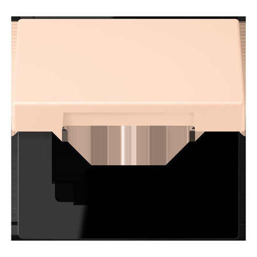 Jung - Abdeckrahmen Klappdeckel m. Stellfeder LC 990 BFKL 228 rose pale